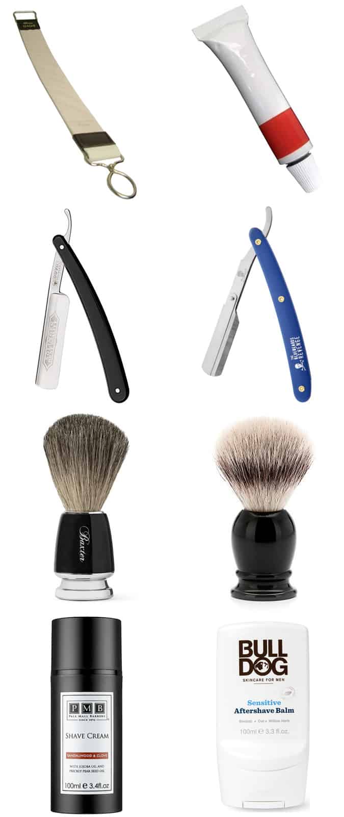 The Best Products For A Straight Razor Shave