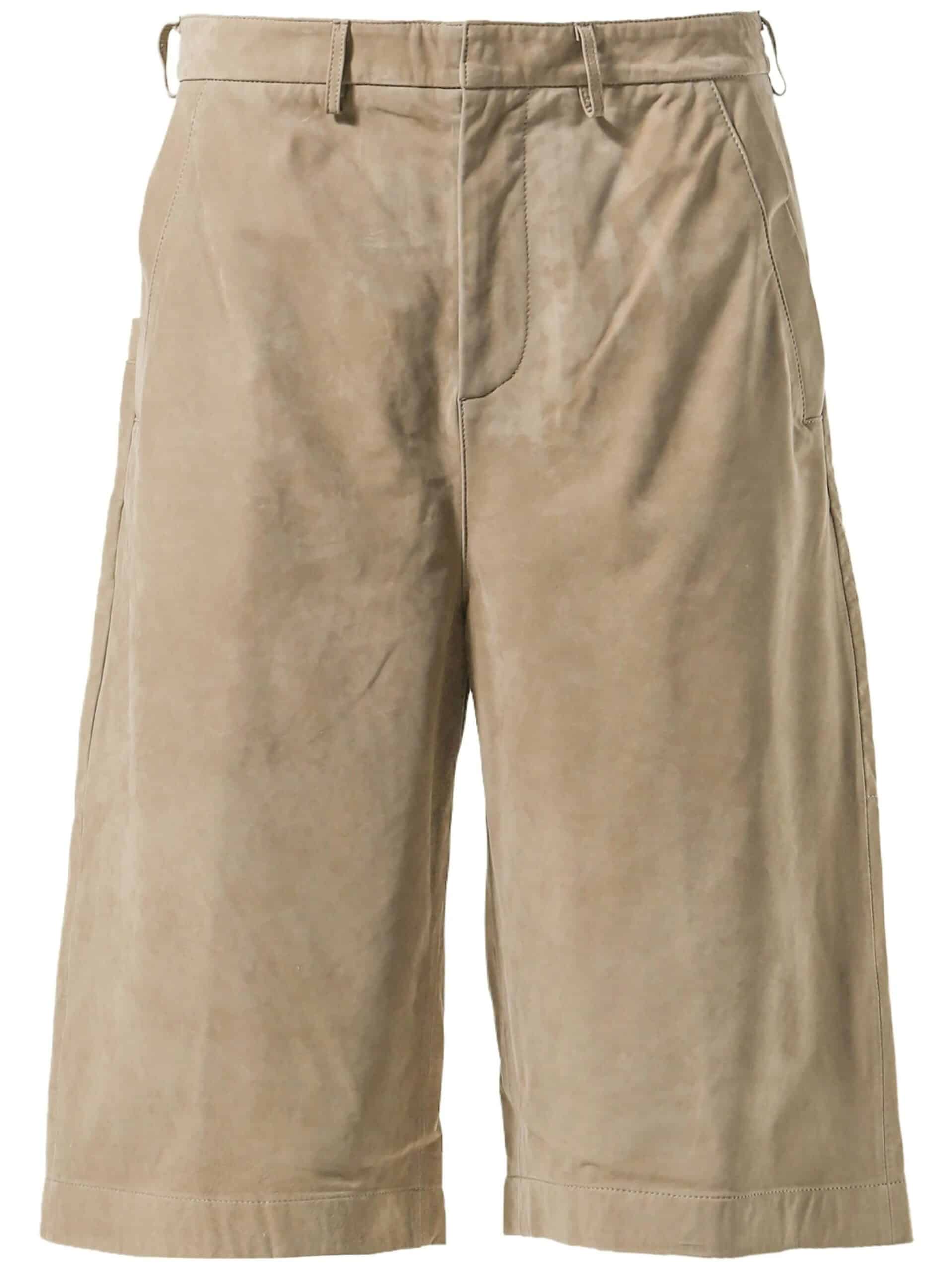 Entire Studios Suede Shorts