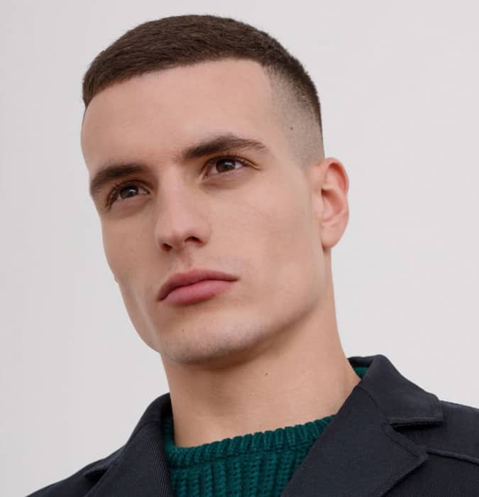 the high and tight hairstyle for men with receding hair