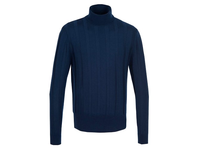 Richard Biedul x King & Tuckfield Merino Ribbed Polo