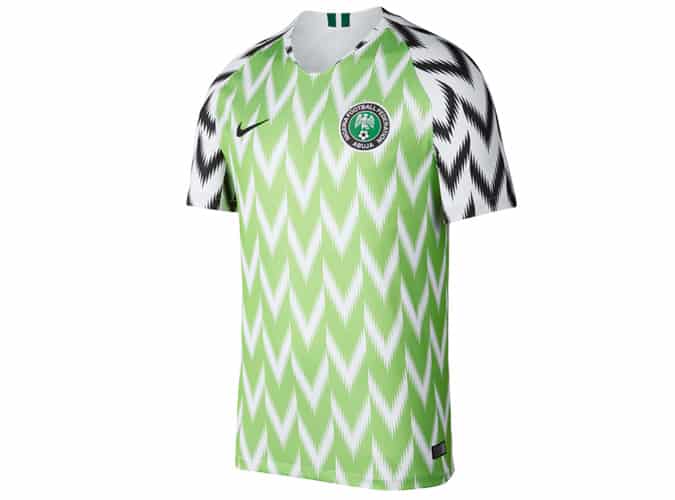 World Cup Football Kits - Nigeria