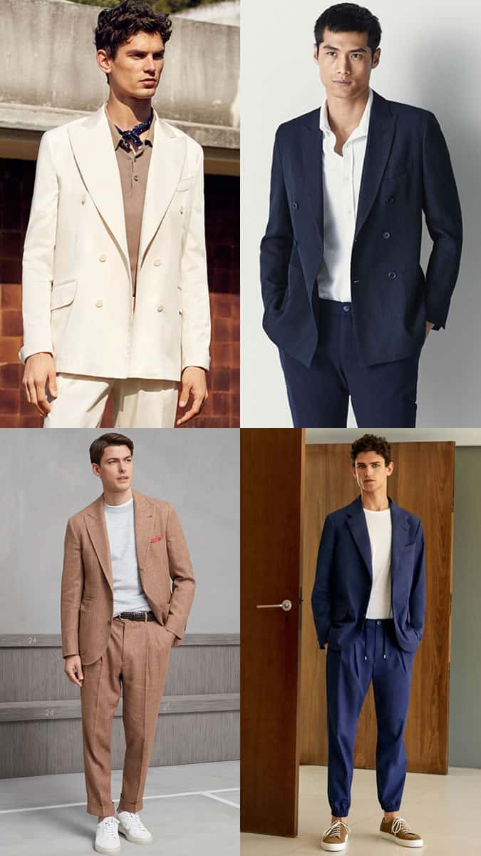 80s suit trend men