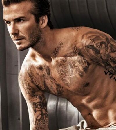 A Close-Up Tour Of David Beckham’s Coolest Tattoos