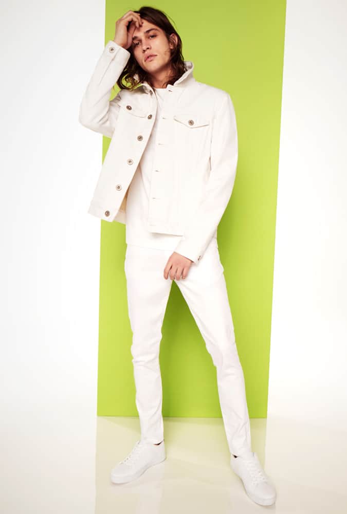 How To Wear White Denim