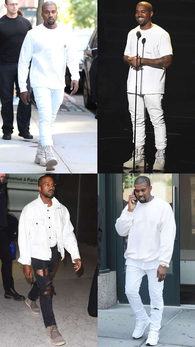 Kanye West Summer Lookbook