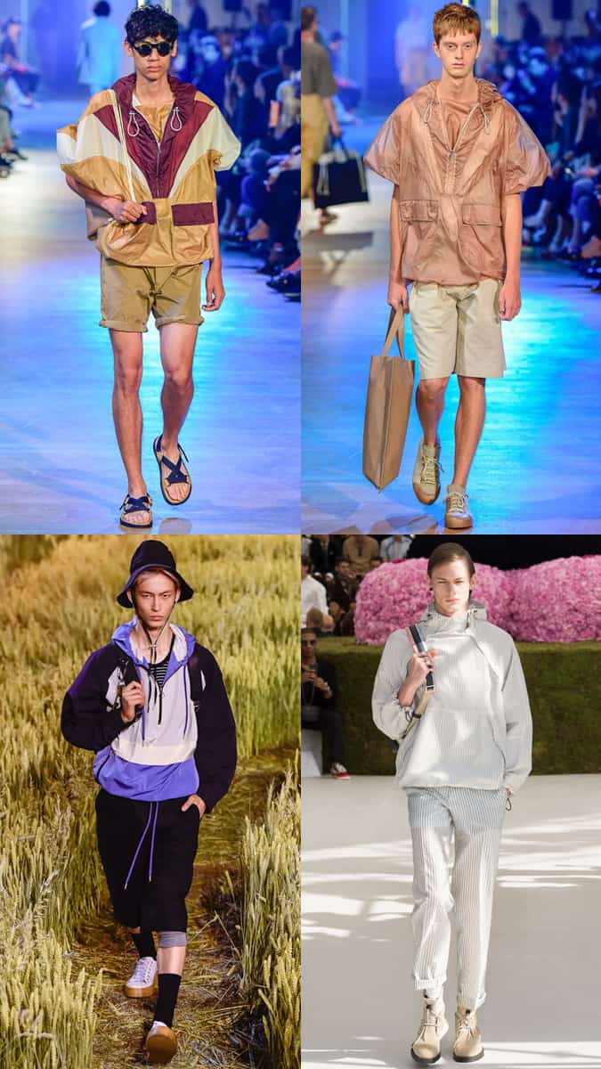 Statement Anoraks At Men's Fashion Week
