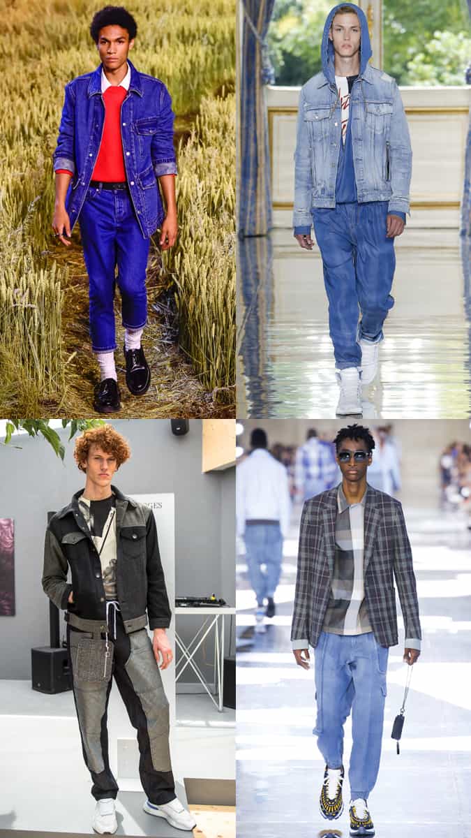 Denim Trends At Men's Fashion Week