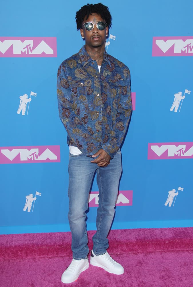 21 Savage, MTV Video Music Awards, New York