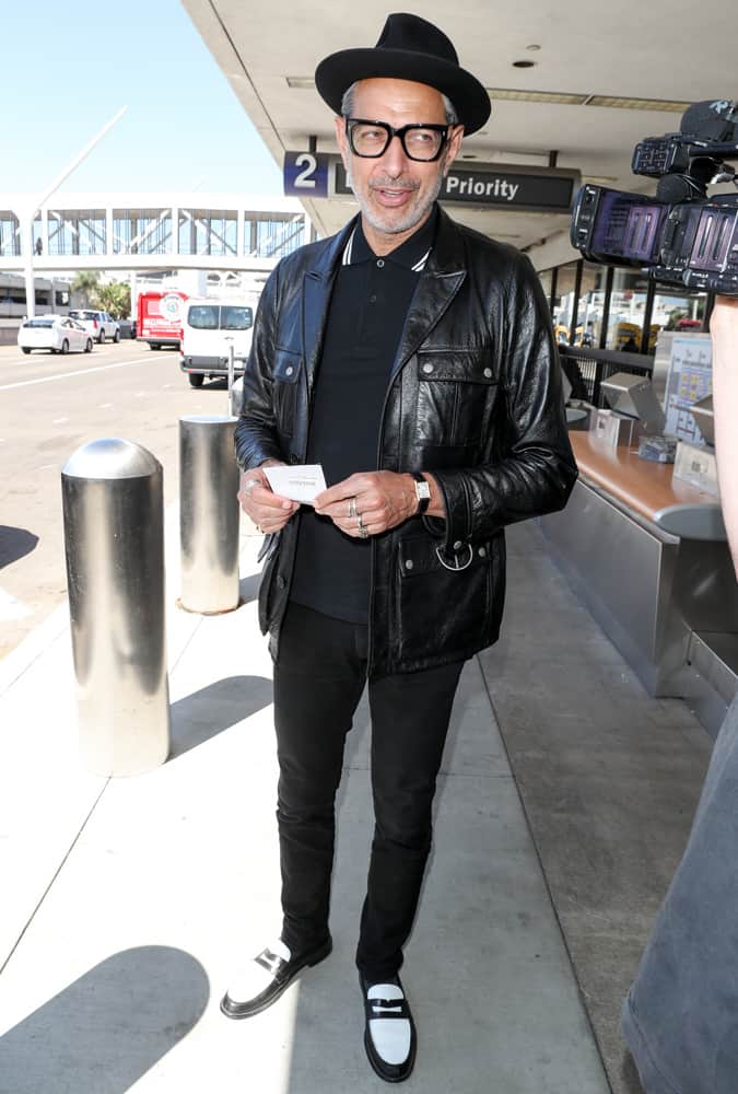 Jeff Goldblum LAX International Airport, Los Angeles