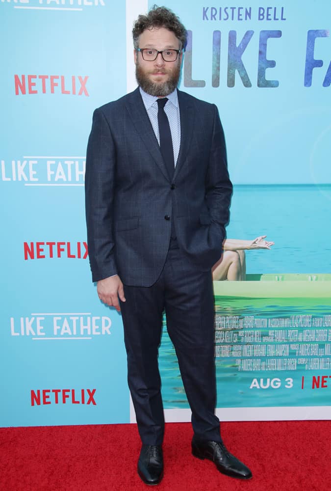 Seth Rogen Like Father Film Premiere, Los Angeles