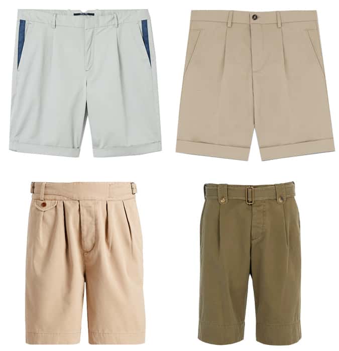 The Best Pleated Shorts For Men