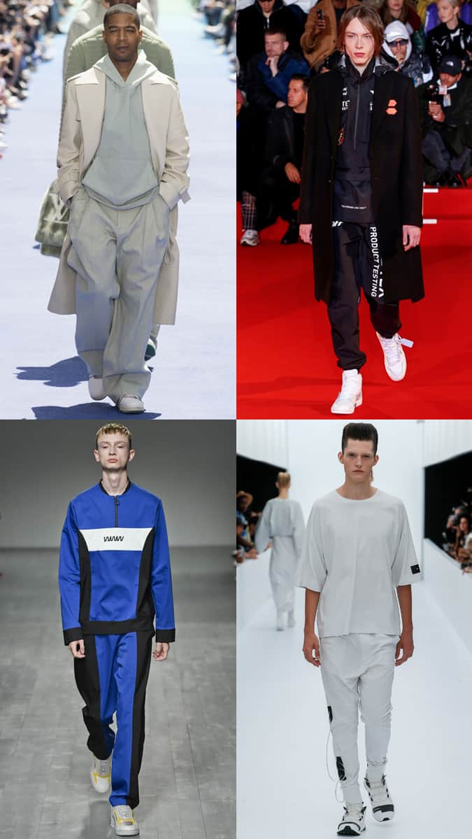 Men's Sportswear On The Catwalk