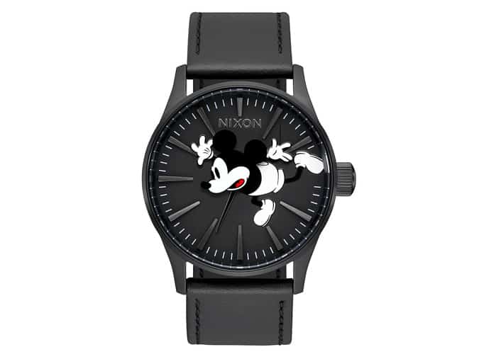 Nixon x Mickey Mouse Sentry Leather Watch