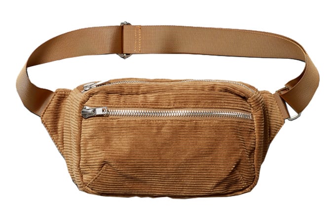 Weekday Wood Cord Waist Bag