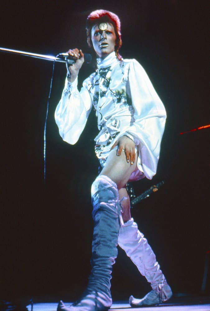 David Bowie On Stage