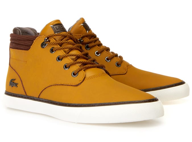 Lacoste Esparre Winter High-Top Leather Trainers