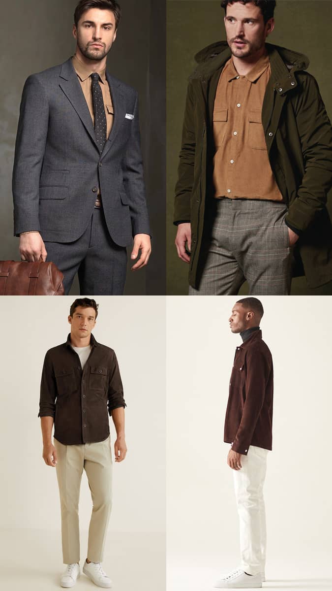 How To Wear A Brown Shirt