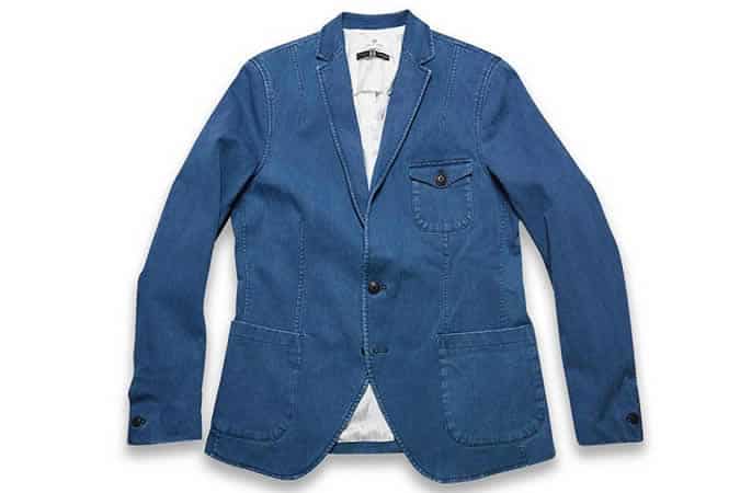 BLUE DE GENES MEN'S ORIA IKARIA BLAZER