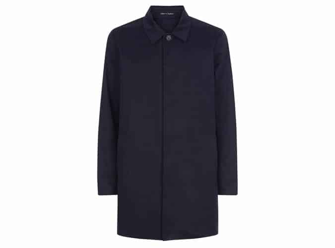 Made In England London Mac, Navy