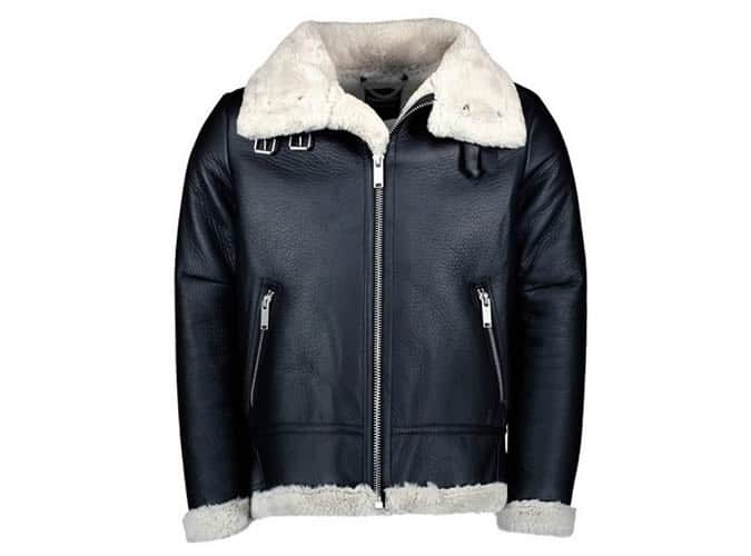 PREMIUM OVERSIZED FAUX LEATHER FLIGHT JACKET