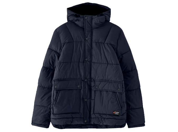 Pull And Bear Hooded Puffer Jacket