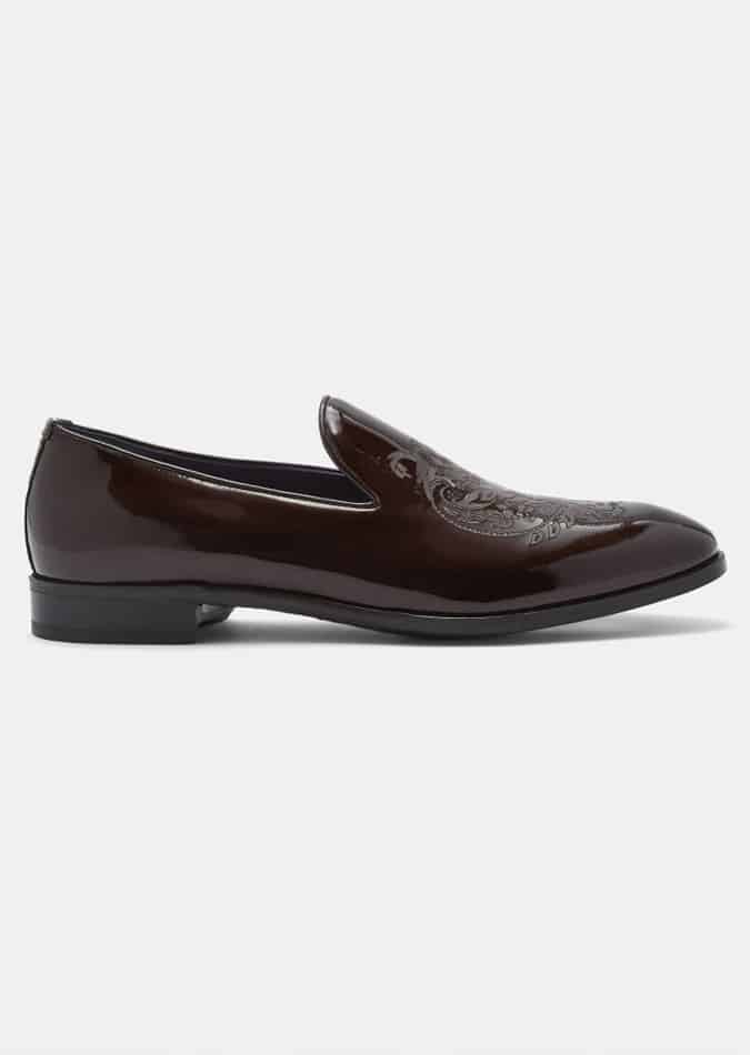 Jyanis Patent Leather Slippers