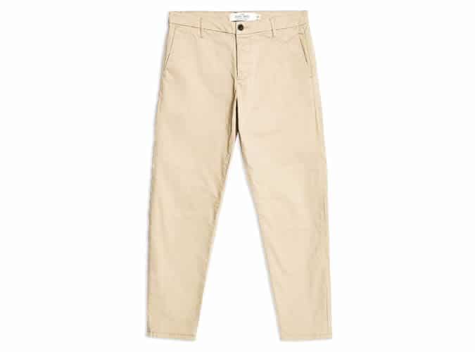 Stone Relaxed Tapered Trousers