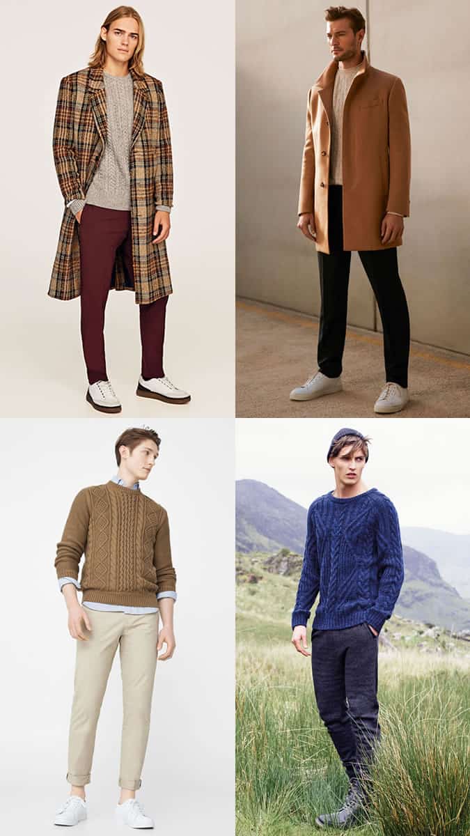 How To Wear A Cable Knit Jumper