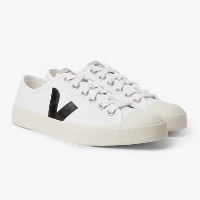 VEJA Wata Rubber-Trimmed Organic Cotton-Canvas Sneakers