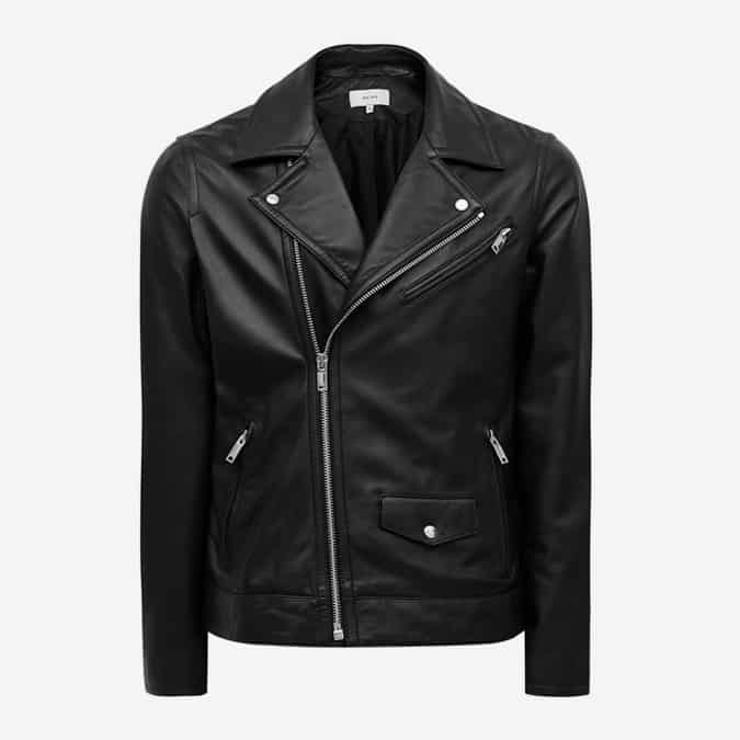 Honne Leather Biker Jacket