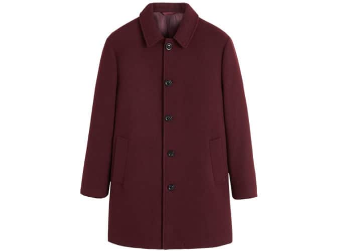 Wool tailored coat
