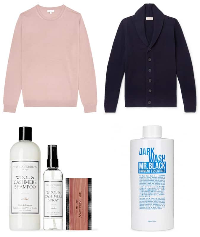 Mens's Knitwear And Products To Looks After It
