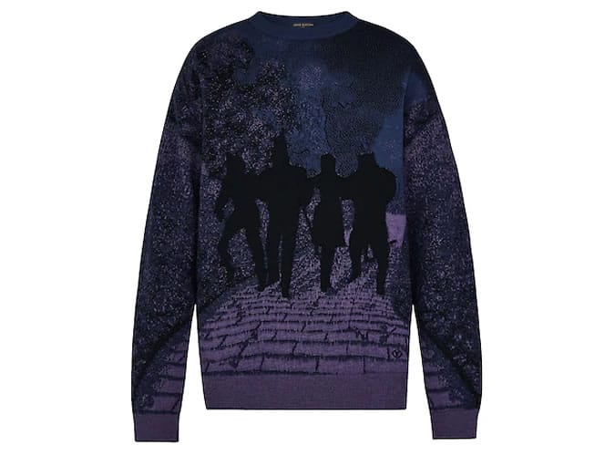 Louis Vuitton Brick Road Crew Neck Jumper