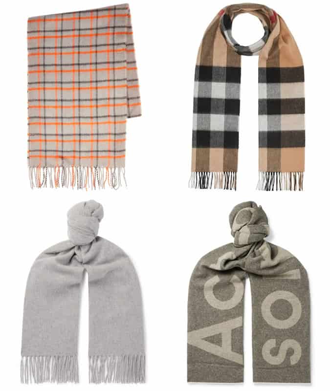 The best long scarves for men