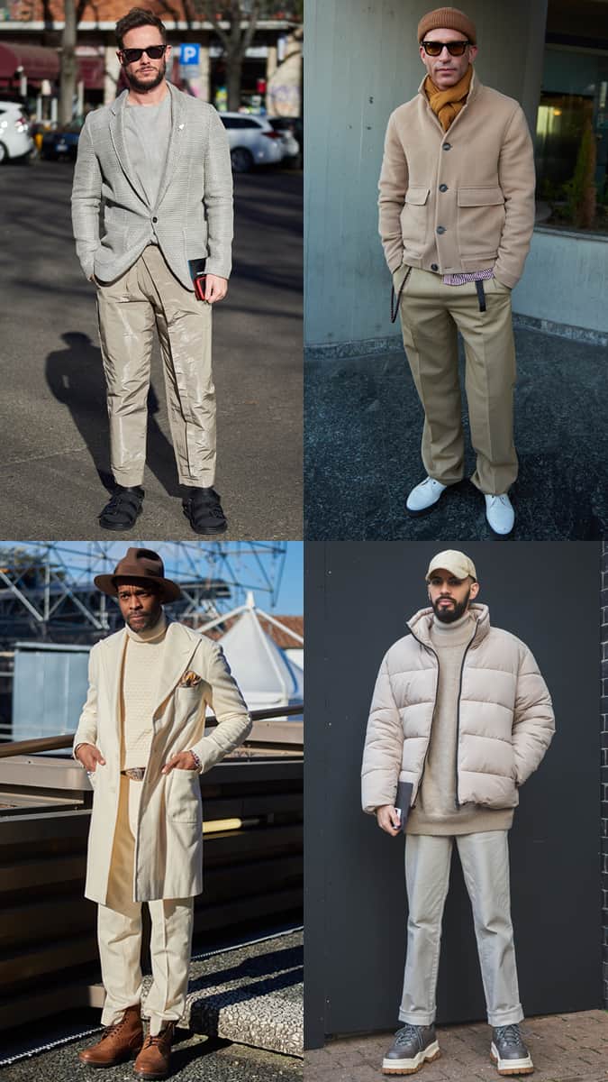 AW19 Street Style Trends Tonal Neutrals