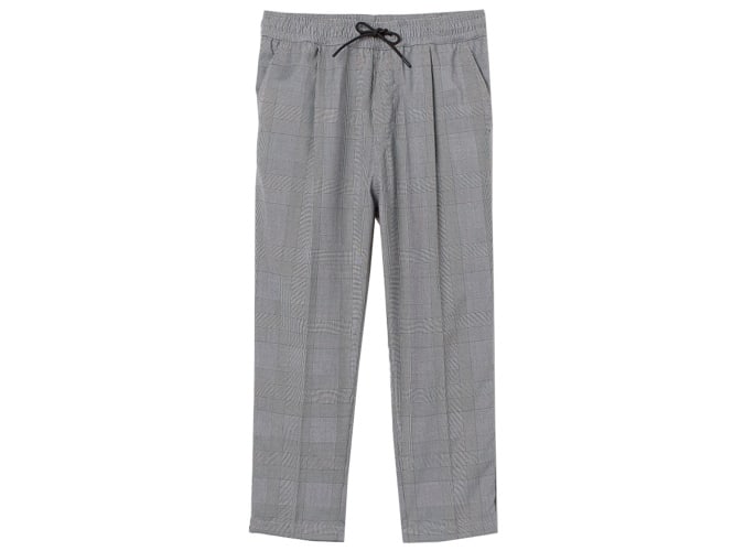 H&M Twill Check Trousers