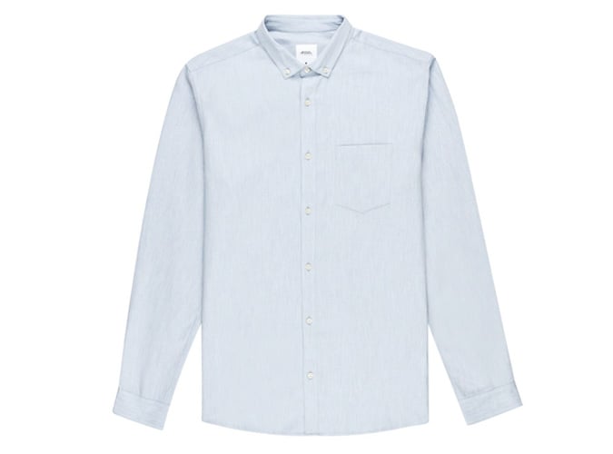 Burton Blue Melange Waffle Shirt