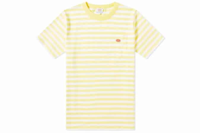 ARMOR-LUX X UNITED ARROWS STRIPE POCKET TEE