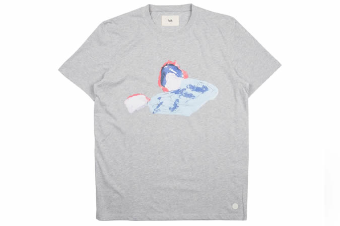 Roller Tee - Grey Melange