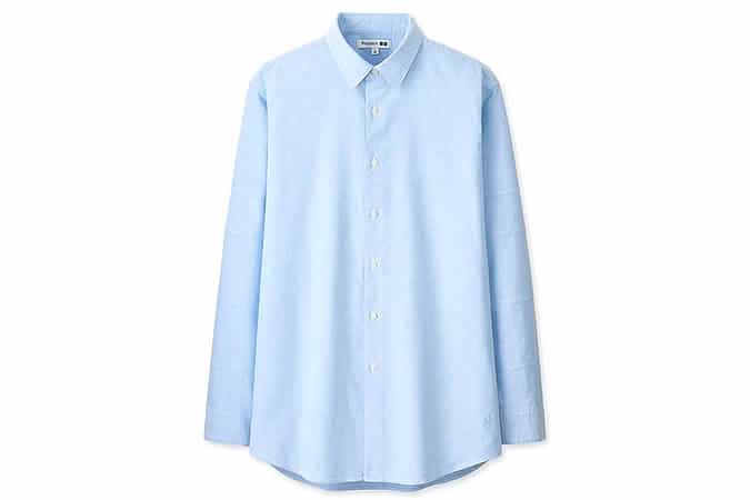 MEN JW ANDERSON PRINTED OXFORD SHIRT