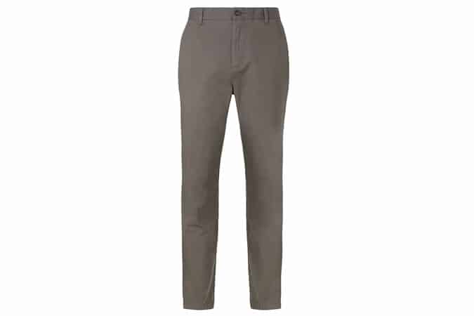 Kin Stretch Cotton Chinos, Grey