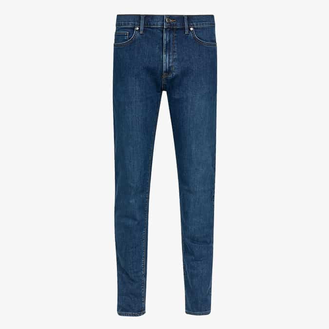 M&S Tapered Fit Stretch Jeans