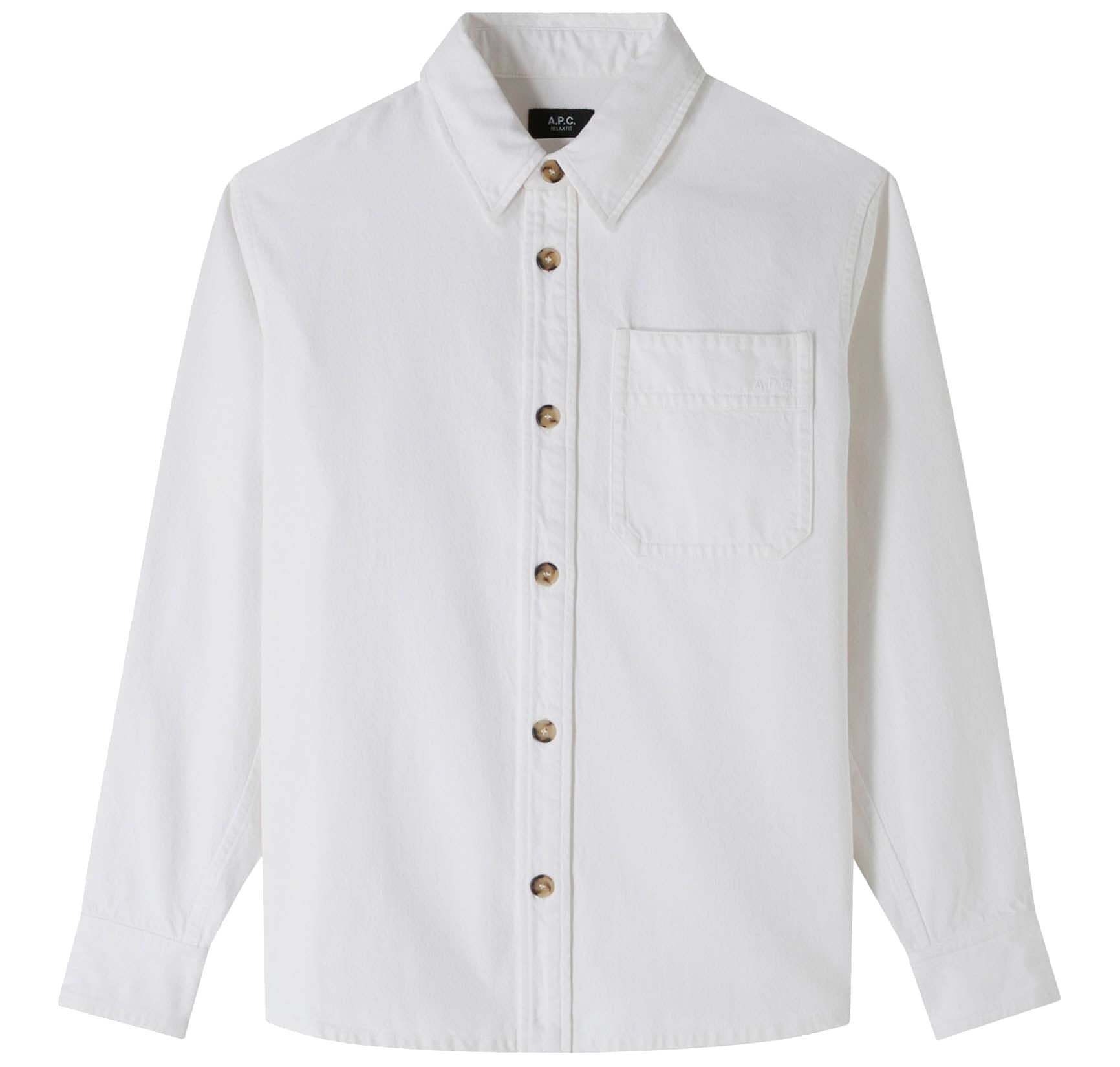 A.P.C. Basile Brodée Poitrine Overshirt