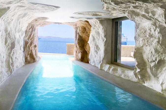 Cavo Tagoo Cave Pool