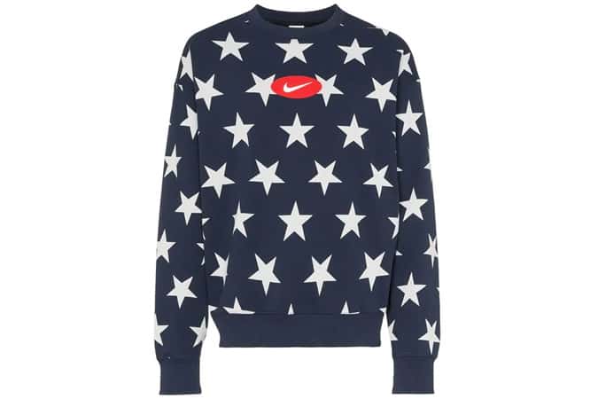 NIKE NRG stars fleece sweatshirt