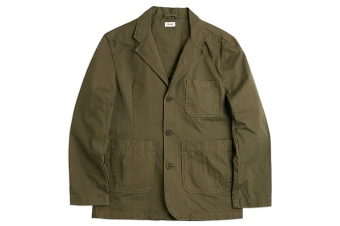 TRUNK OLDBURY WASHED JACKET: GREEN