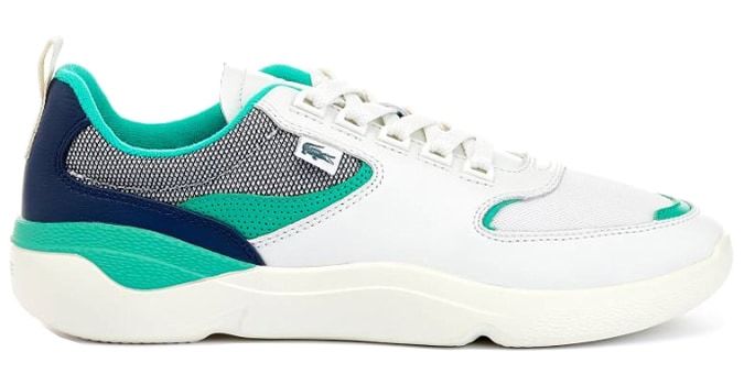 Lacoste Wildcard Trainer | Off White / Green
