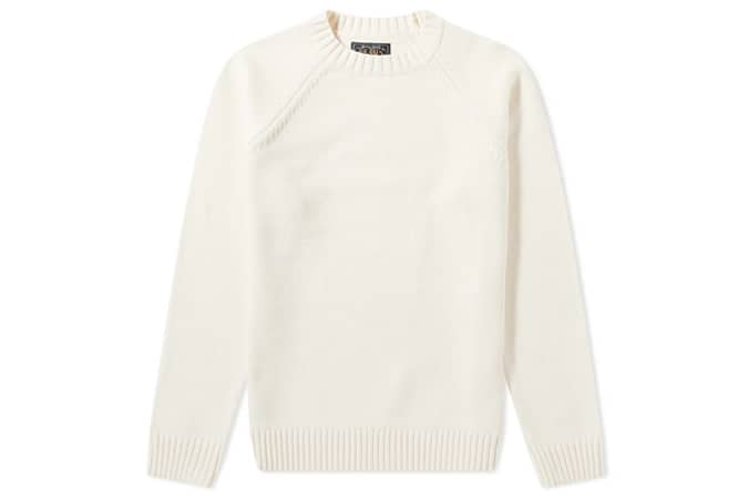 BEAMS PLUS CREW NECK KNIT