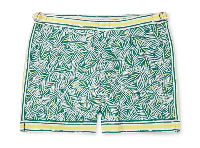 Orlebar Brown Bulldog Mid-Length Printed Swim Shorts