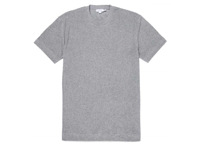 Sunspel Organic Cotton Towelling T-Shirt